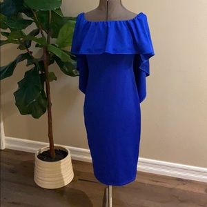 COPY - Royal blue body con dress (s)